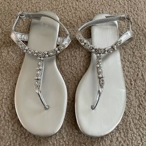 David’s Bridal Sandals